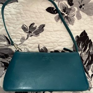 Kenneth Cole Reaction Teal Small Handbag